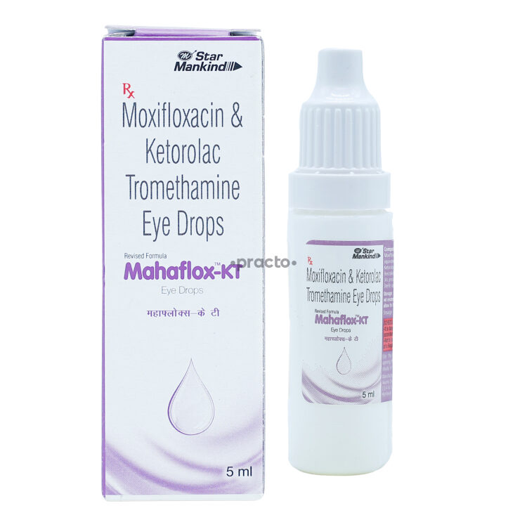 Mahaflox KT Eye Drops Uses, Dosage, Side Effects, Price, Composition
