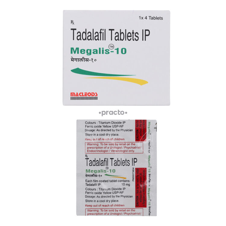 Megalis 10 MG Tablet Uses Dosage Side Effects Price Composition 