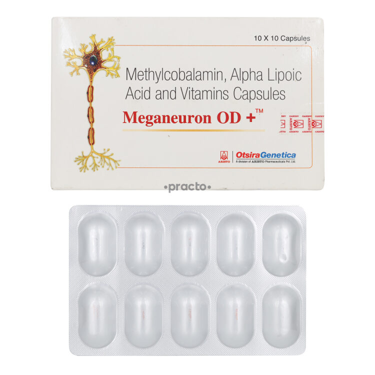 ARISTO PHARMA (OSTIRAGENETICA) MEGANEURON OD PLUS CAPSULE  10`S