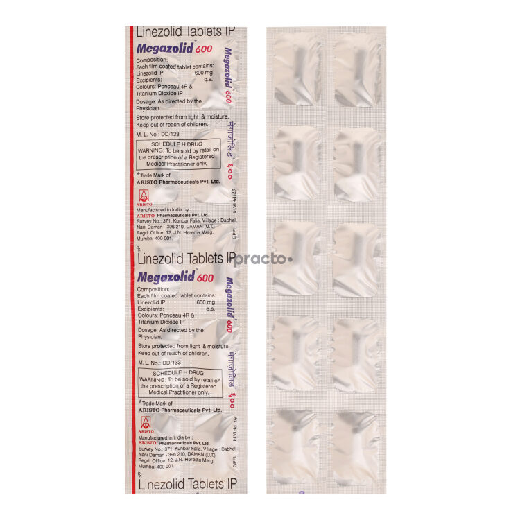 Megazolid 600 MG Tablet Uses, Dosage, Side Effects, Price