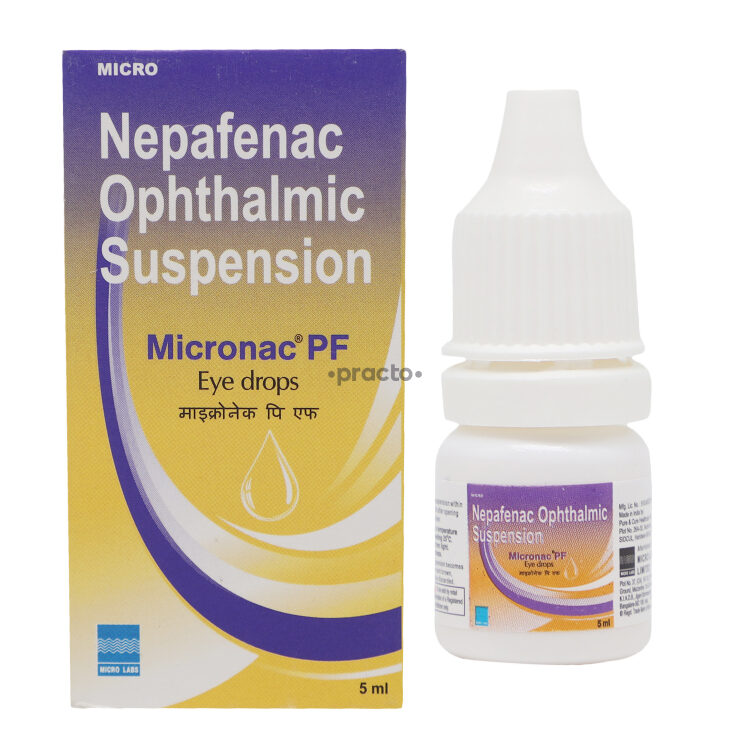 Micronac Eye Drops - Uses, Dosage, Side Effects, Price, Composition | Practo