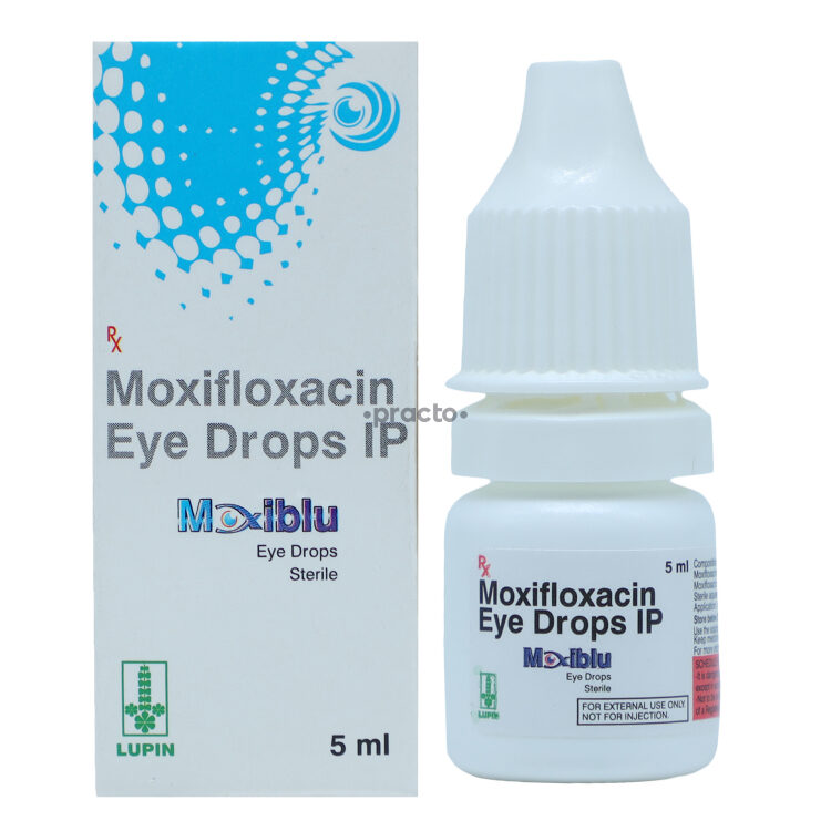 Moxiblu 0.5 Eye Drops Uses, Dosage, Side Effects, Price, Composition