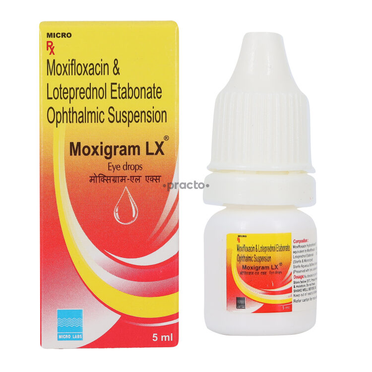 Moxigram LX Eye Drops Uses, Dosage, Side Effects, Price, Composition