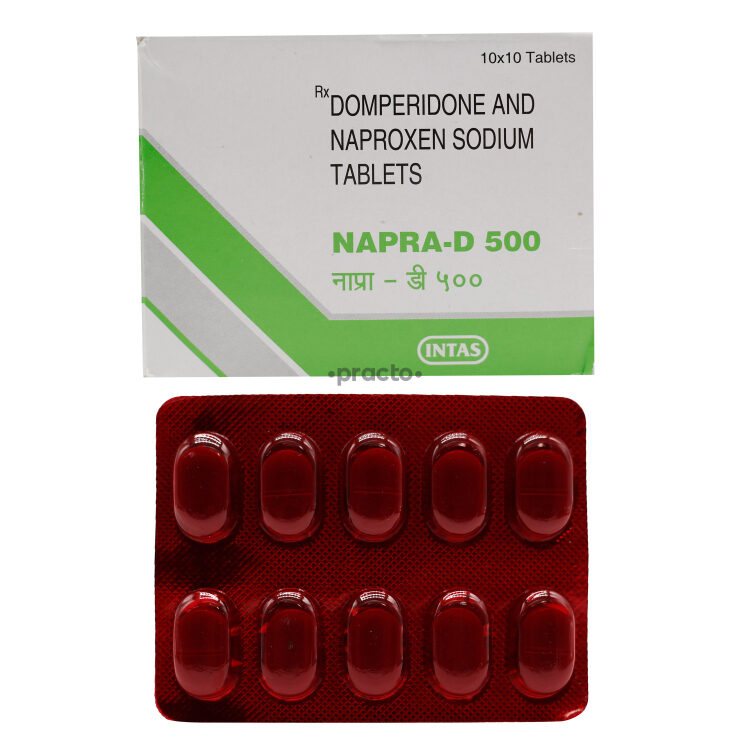 NapraD500 Tablet Uses, Dosage, Side Effects, Price, Composition