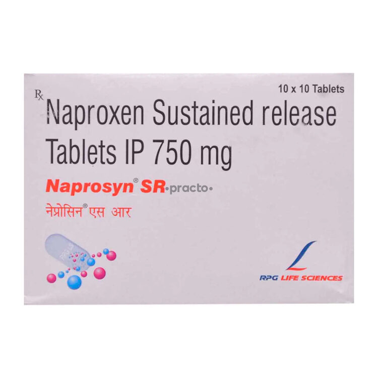 Naprosyn 750 Mg Tablet SR Uses, Dosage, Side Effects, Price