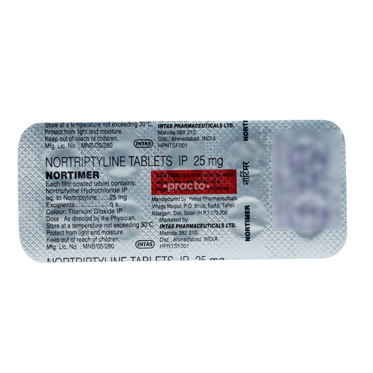 Nortriptyline 2.5 3 Mg