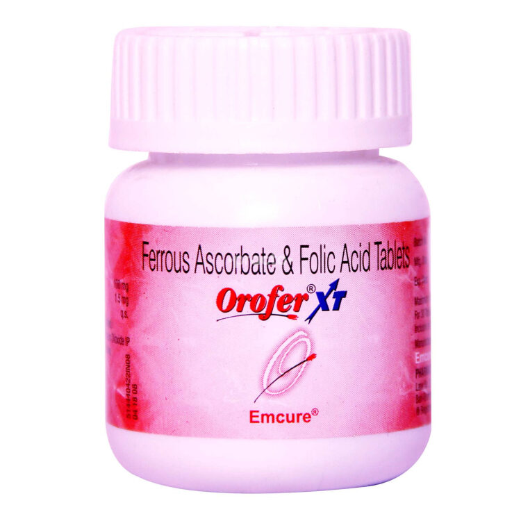 EMCURE PHARMA (ZEMCURE) OROFER XT TABLET    30`S