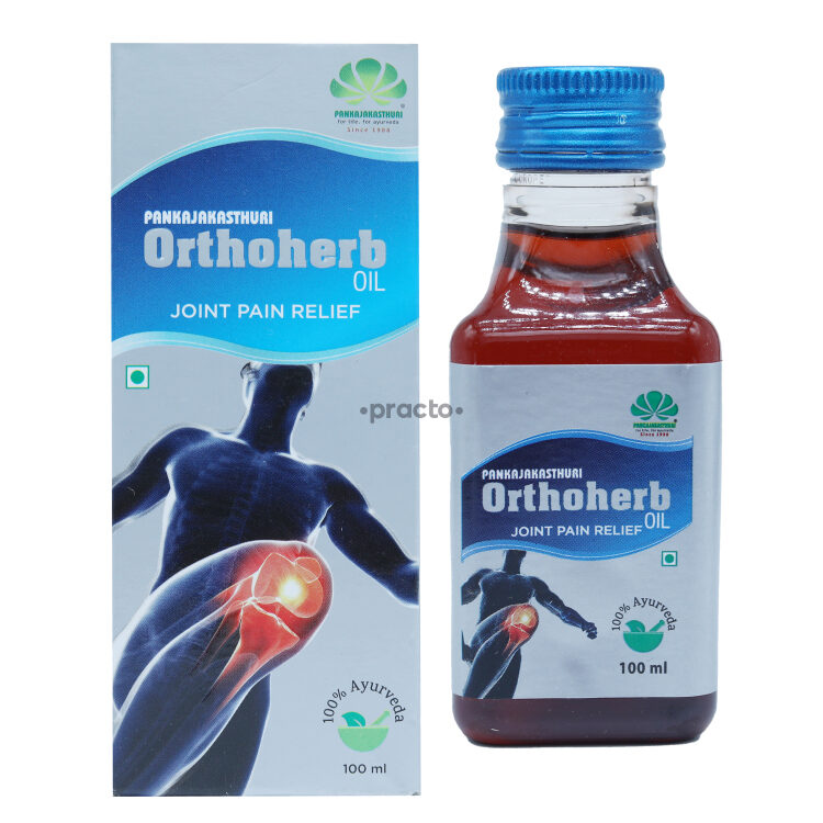 PANKAJA KUSTHURI HERBALS ORTHOHERB OIL 100ML