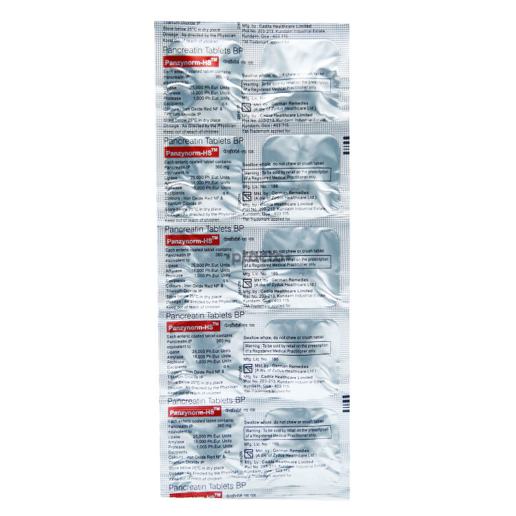 Panzynorm-HS Tablet - Uses, Dosage, Side Effects, Price, Composition ...
