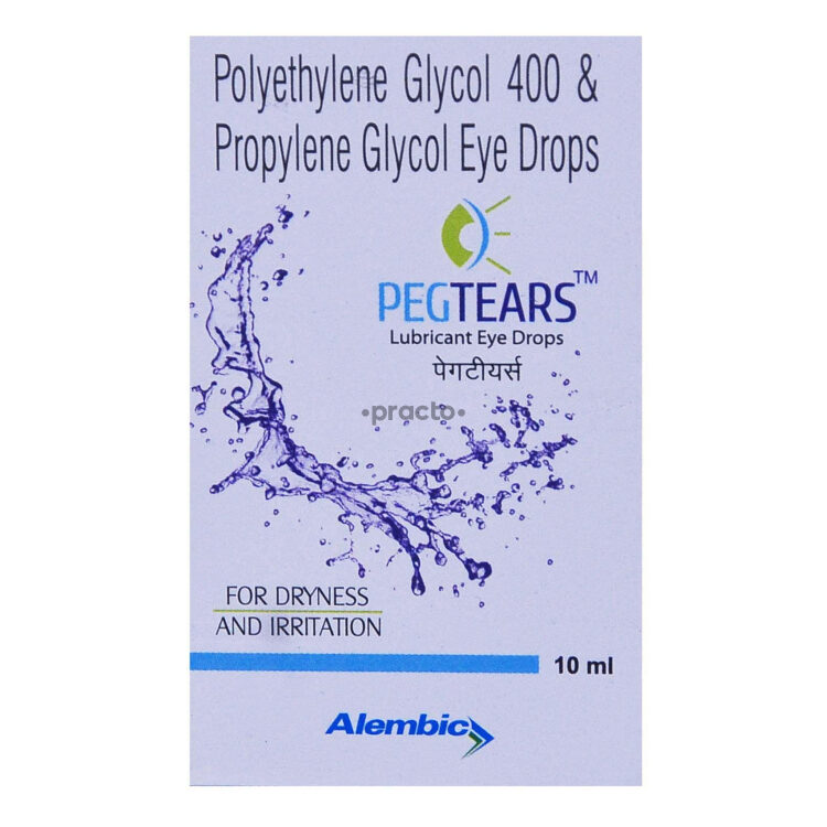 PegTears Lubricant Eye Drops Uses, Dosage, Side Effects, Price, Composition Practo