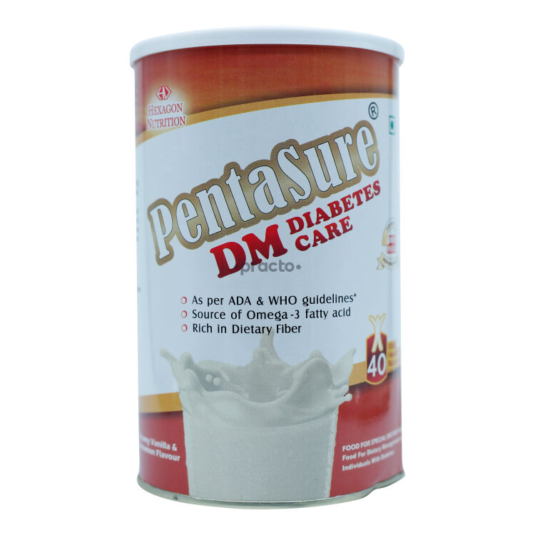 Hexagon Nutrition Pvt. Ltd. Pentasure DM Diabetes Care Creamy Vanilla