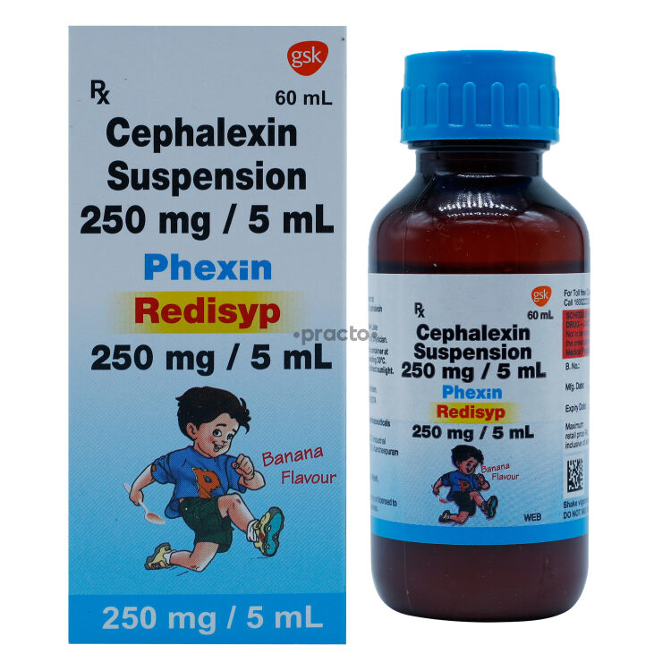 Phexin 250 MG Syrup Uses, Dosage, Side Effects, Price, Composition