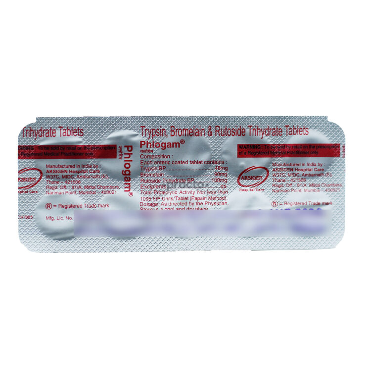Phlogam Tablet Uses, Dosage, Side Effects, Price, Composition Practo