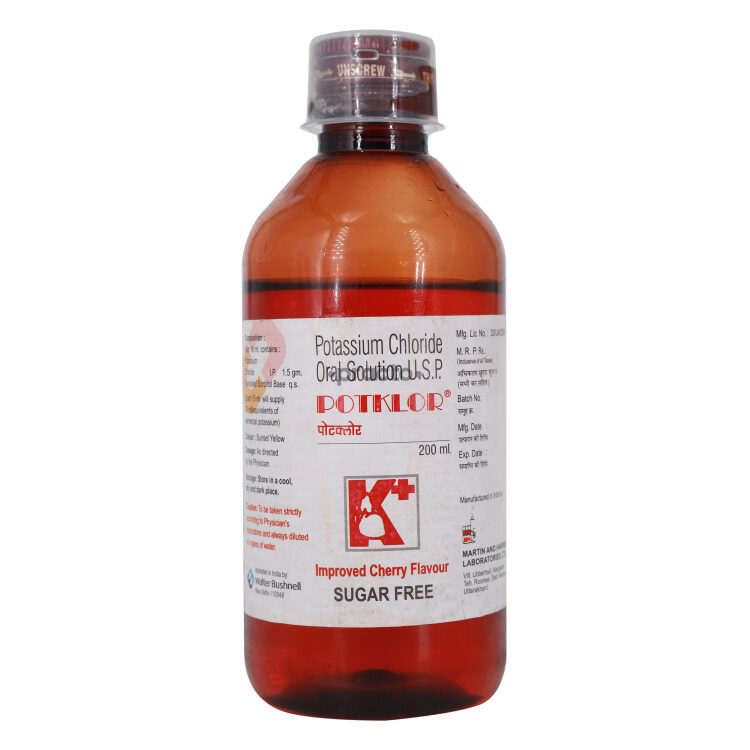 Potklor Oral Solution Uses, Dosage, Side Effects, Price, Composition Practo