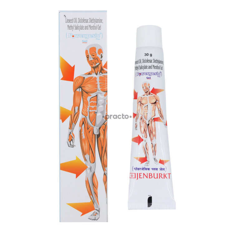 Powergesic Plus Gel - Uses, Dosage, Side Effects, Price, Composition ...