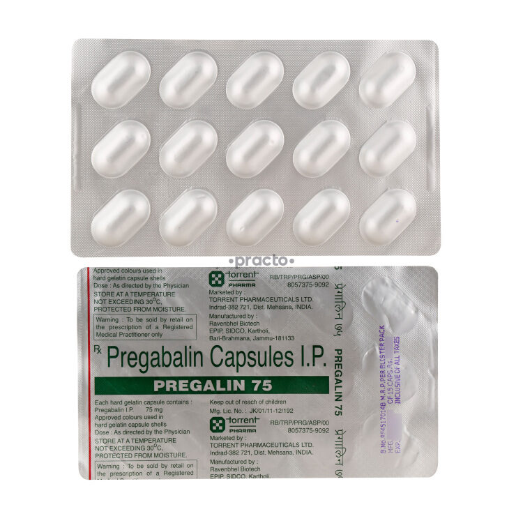 Pregalin 75 Mg Tablet Uses Dosage Side Effects Price Composition Practo
