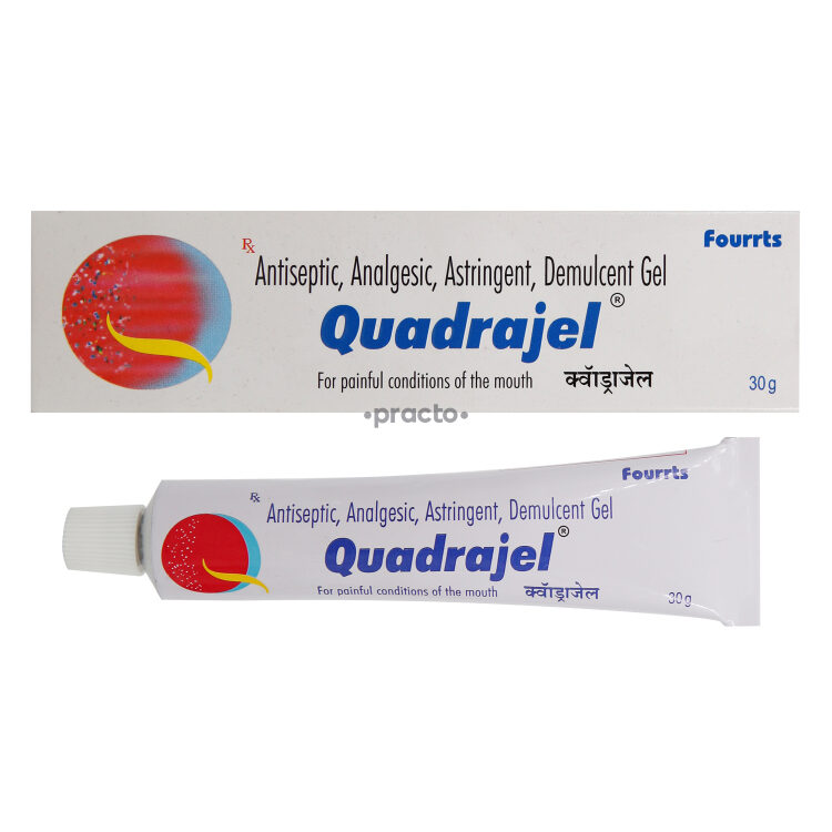 Quadrajel Gel Uses, Dosage, Side Effects, Price, Composition Practo