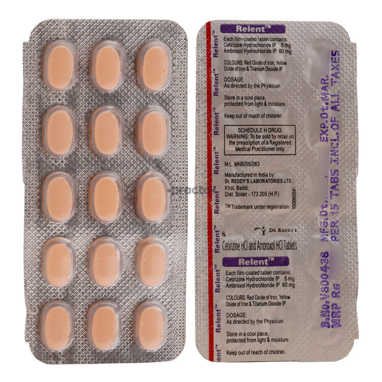 Relent Tablet Uses, Dosage, Side Effects, Price, Composition Practo