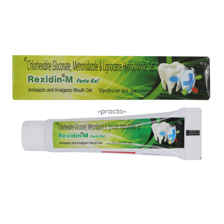 Rexidin M Forte Gel Uses Dosage Side Effects Price Composition Practo