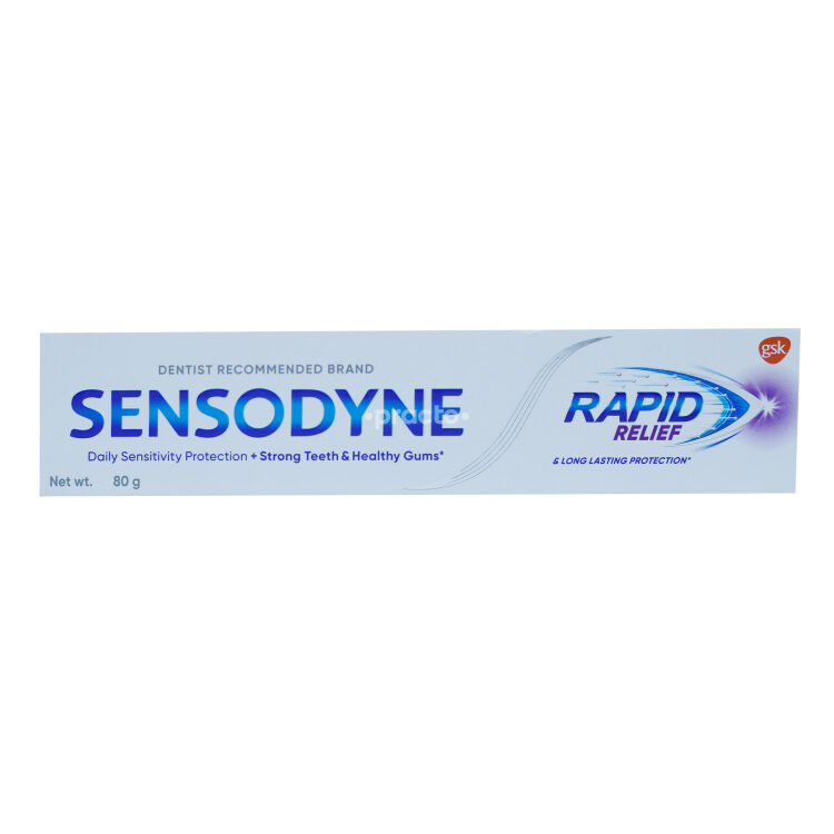 GLAXOSMITHKLINE CONSUMER HEALTHCARE LTD SENSODYNE RAPID RELIEF 80GM