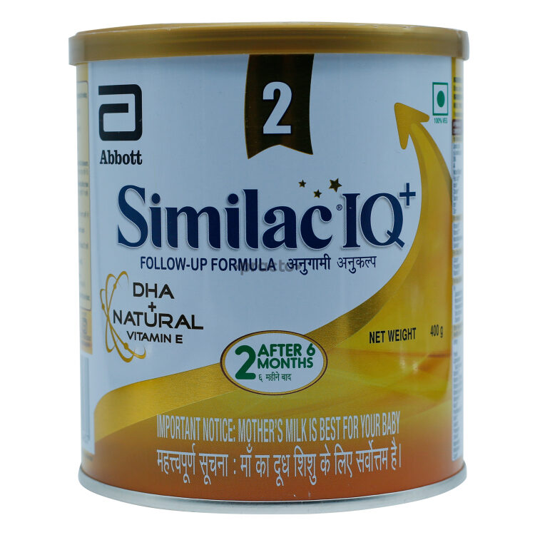 ABBOTT INDIA LTD (NUTRITION) SIMILAC  PLUS STAGE 2 POWDER  400GM