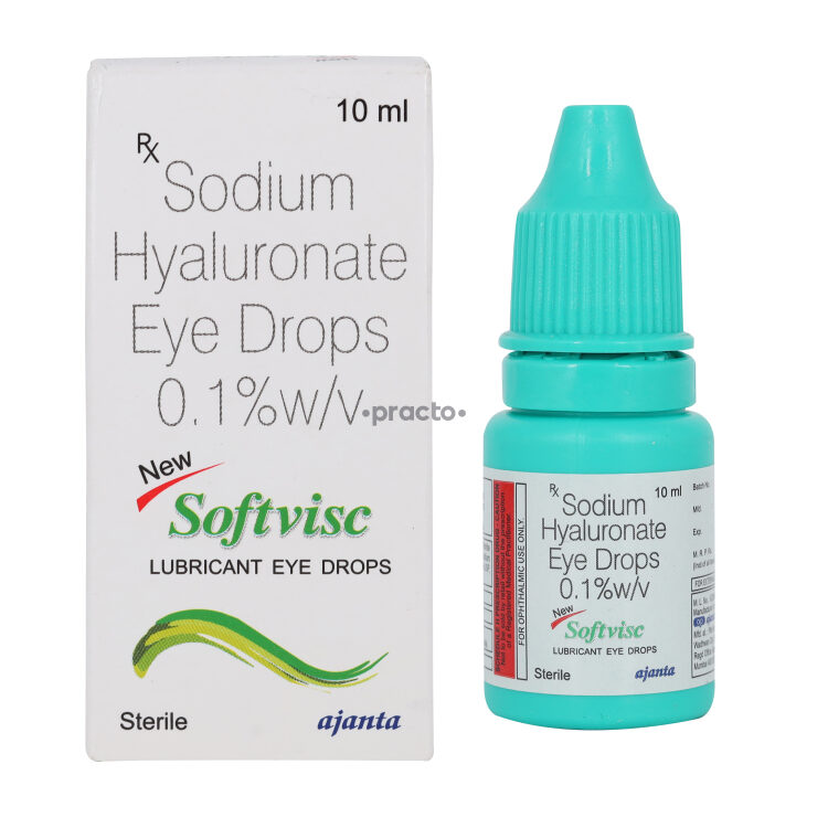 Softvisc 1 Eye Drops Uses, Dosage, Side Effects, Price, Composition