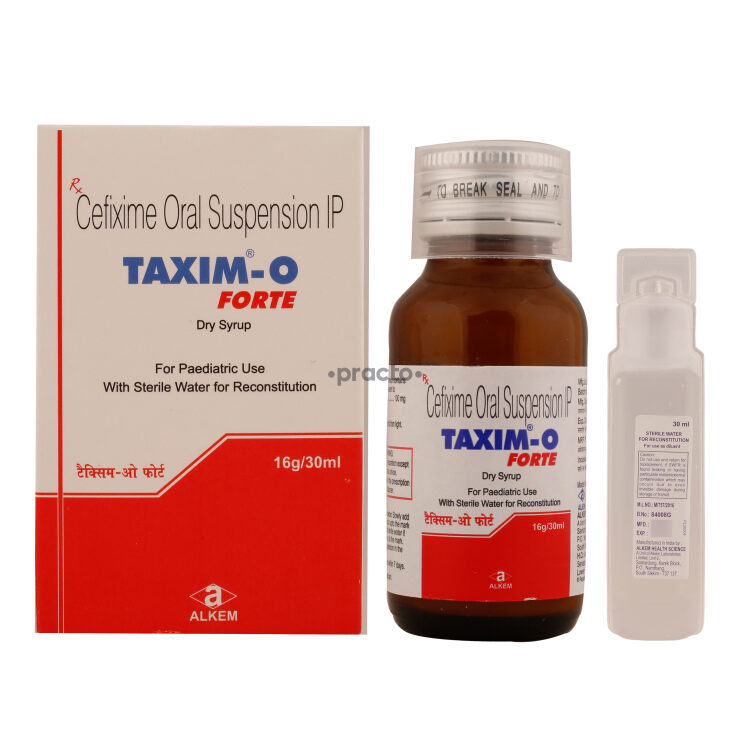 Taxim O 100 MG Dry Syrup Uses, Dosage, Side Effects, Price