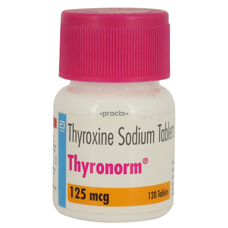 Thyronorm 125 mcg Tablet Uses, Dosage, Side Effects, Price
