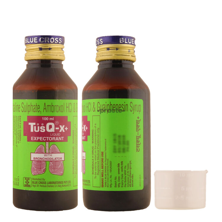 TusQX+ Liquid Expectorant Uses, Dosage, Side Effects, Price