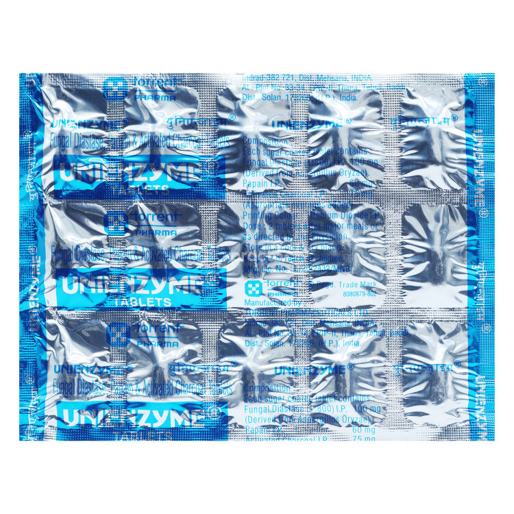 Unichem Laboratories Ltd. Unienzyme Tablet Buy Online at Best Price