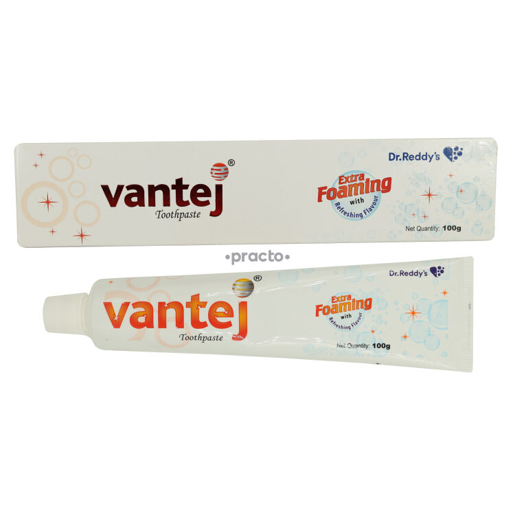 DR.REDDYS LABS VANTEJ TOOTH PAST 100GM  1`S