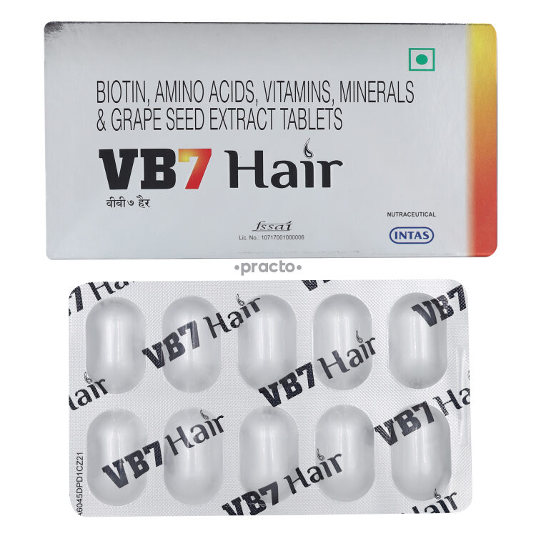 INTAS PHARMACEUTICALS (AYOKKA) VB7 HAIR TABLET 10`S