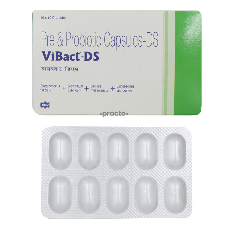 USV LIMITED (PHARMA) VIBACT DS Capsule 10`S