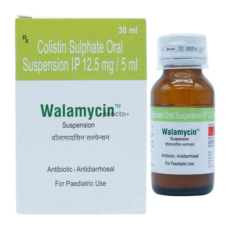 Walamycin 12.5 MG Suspension Uses, Dosage, Side Effects, Price