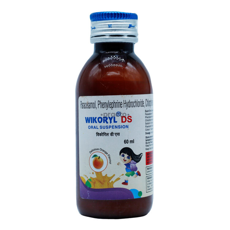 Wikoryl DS Oral Suspension Uses, Dosage, Side Effects, Price