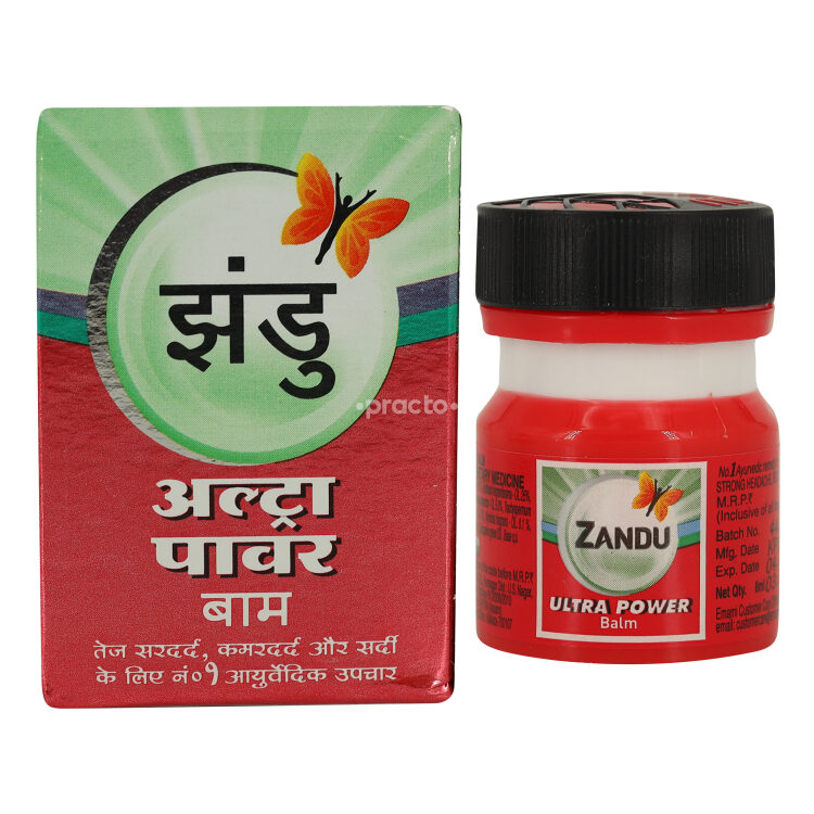 EMAMI LIMITED ZANDU BALM ULTRA POWER 8ML
