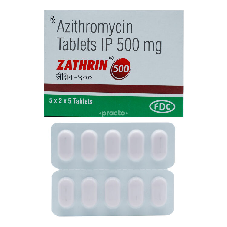 Zathrin 500 MG Tablet Uses Dosage Side Effects Price Composition 