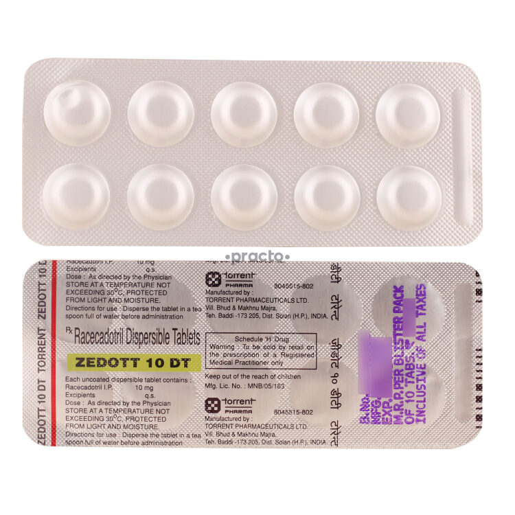 Zedott 10 MG Tablet DT Uses, Dosage, Side Effects, Price, Composition