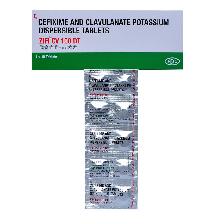 Zifi CV 100 DT Tablet Uses, Dosage, Side Effects, Price, Composition Practo