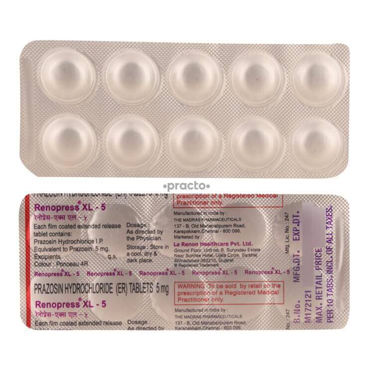 Minipress Prazosin 5 Mg