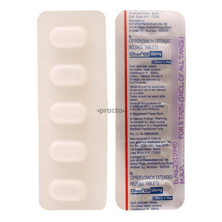 ciprofloxacin 1gm tablet