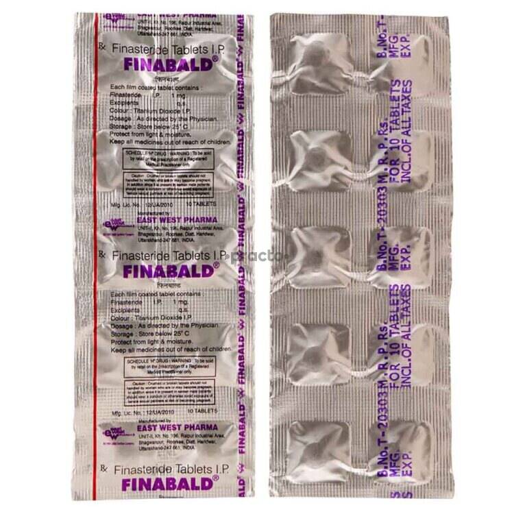 finasteride 1 mg tablet price