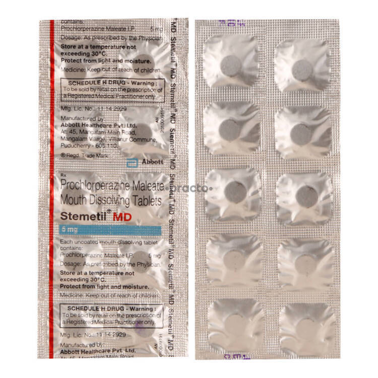 Stemitil Md Tablet Uses Dosage Side Effects Price